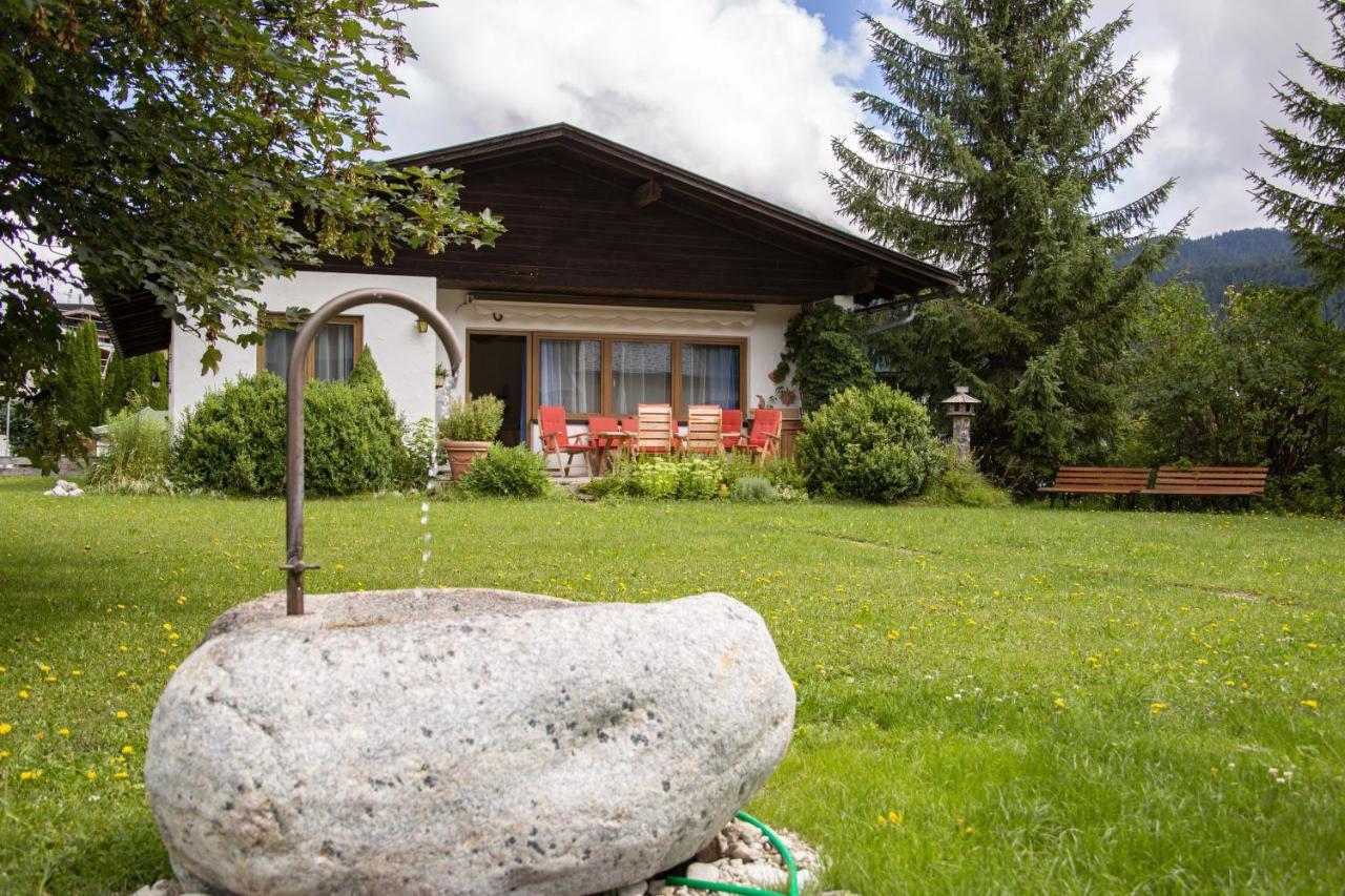 Forellenhof Appartements & Grossmutters Bungalow Leutasch Exterior foto